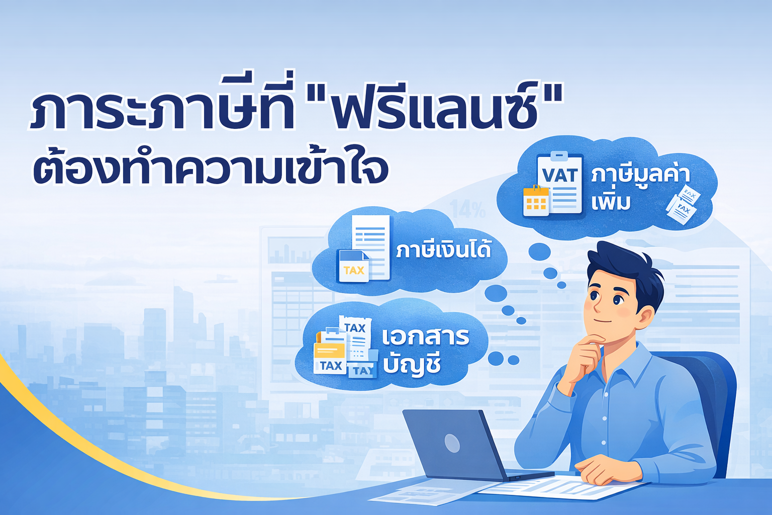 ภาระภาษีที่ฟรีแลนซ์ต้องทำความเข้าใจ